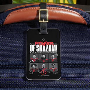 Étiquette À Bagage SHAZAM ! Furie des dieux   Puissance du groupe SHA