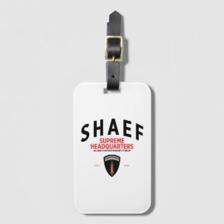 Étiquette À Bagage Siège suprême de la SHAEF