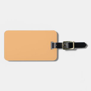 Étiquette À Bagage simple couleur solide minimale personnalisée      