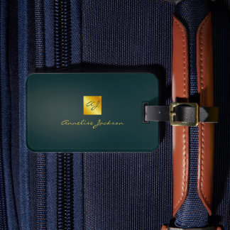 Étiquette À Bagage Simple Professional Branding Logo