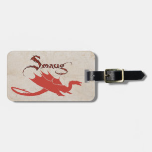 Étiquette À Bagage SMAUG™ Silhouette & Nom