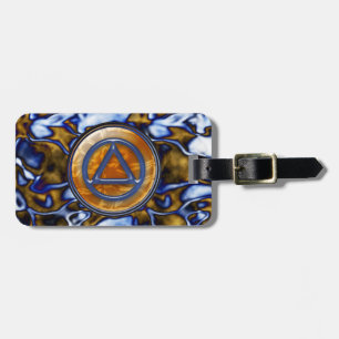 Étiquette À Bagage Sobriété de récupération sobre