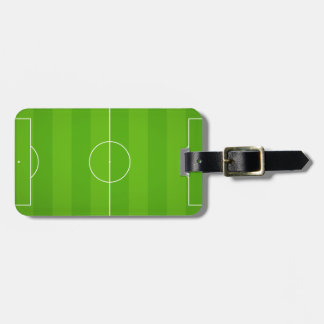 Étiquette À Bagage Soccer field Football