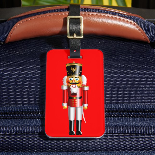 Étiquette À Bagage Soldat Drôle Nutcracker Toy (Insitu Rectoal 2)