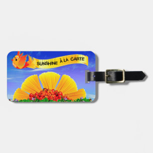 ÉTIQUETTE À BAGAGE SOLEIL ALA CARTE !