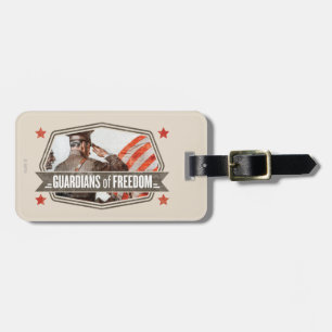 Étiquette À Bagage Solider-Guardian de la liberté