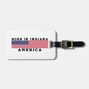 Étiquette À Bagage Soutenu en Indiana