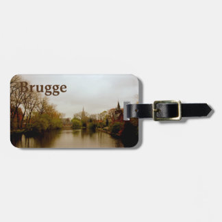 Étiquette À Bagage souvenir Bruges
