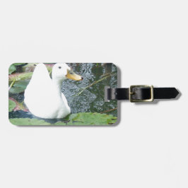 Étiquette À Bagage Soyez heureux canard