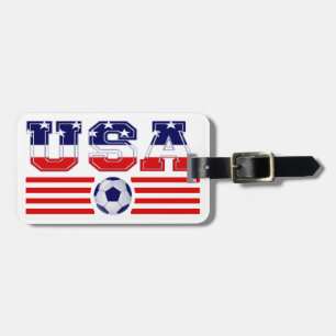 Étiquette À Bagage Sport U.S.A. SOCCER