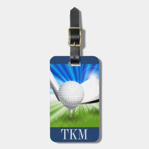 Étiquette À Bagage Sports - Golf