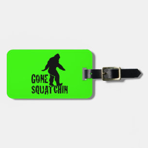 Étiquette À Bagage Squatchin allé 2