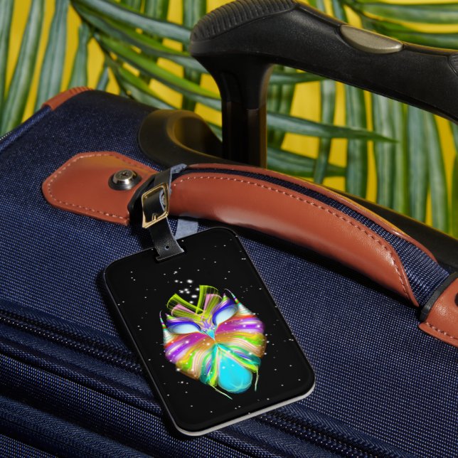 Étiquette À Bagage Starlight Oracle Owl (Insitu Rectoal 1)