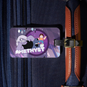 Étiquette À Bagage Steven Universe   Graphique de caractères d'améthy