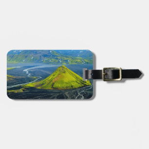Étiquette À Bagage Style du Mont Mæ lifell Islande