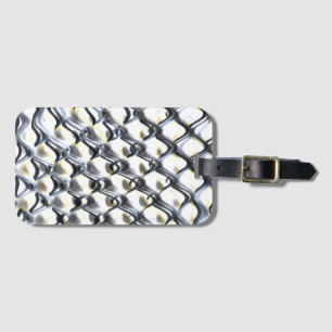 Étiquette À Bagage Styles Art Nouveau motif OP Art