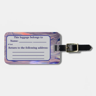 Étiquette À Bagage Sunrise Acrylic Pour Inspired