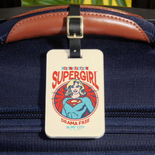 Étiquette À Bagage Supergirl Drame Gratuit Dans Ma Ville