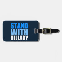 Support avec le bleu de Hillary