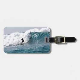 Étiquette À Bagage Surf's up à Hawaï !