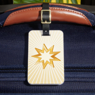 Étiquette À Bagage Symbole Baha'i 2 po x 3,5 po