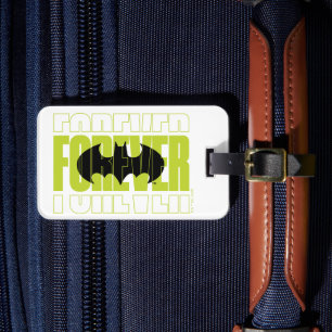 Étiquette À Bagage Symbole de typographie de Batman