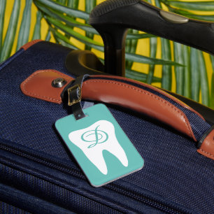 Étiquette À Bagage Symbole dent voyage personnalisé Bagage Balise