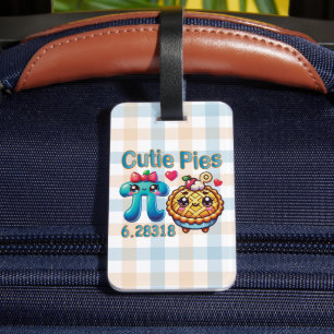 Étiquette À Bagage Symbole Pi mignon et pie Pie Pie Pie