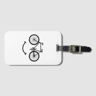 Étiquette À Bagage T-Shirt Bicyclette et Sourire Tee Shirt Cyclisme N