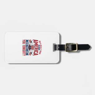 Étiquette À Bagage T-shirt d'Amérique patriotique Comme vous êtes lib