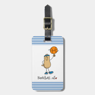 Étiquette À Bagage T-shirts et cadeaux d'écrou de basket-ball