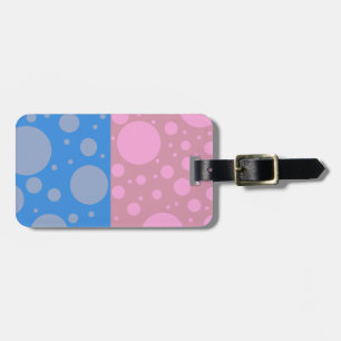 Étiquette À Bagage Tag avec bracelet en cuir