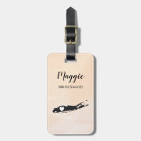 Tag de bagage Carte de Long Island, Mariage Bienve
