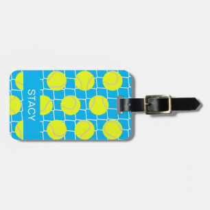 Étiquette À Bagage Tag de bagage de balle de tennis sport personnalis