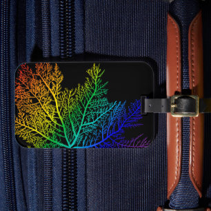 Étiquette À Bagage Tag de bagage de la Fierté d'algues arc-en-ciel