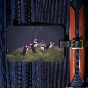 Étiquette À Bagage Tag de bagage de pouffins de l'Atlantique