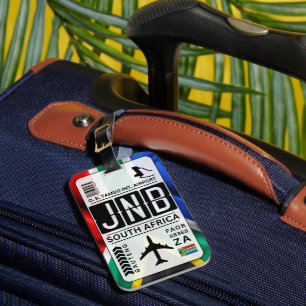 Étiquette À Bagage Tag de bagage en Afrique du Sud