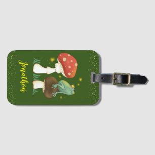 Étiquette À Bagage Tag de bagage personnalisé Prince de grenouille à