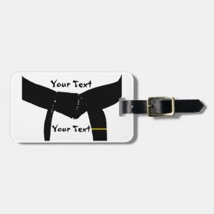 Étiquette À Bagage Tag de ceinture noire 1er degré Arts martiaux