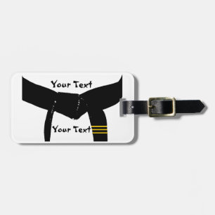 Étiquette À Bagage Tag de ceinture noire 3e degré Arts martiaux