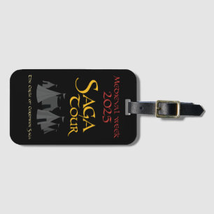 Étiquette À Bagage Tag de la semaine médiévale 2025 Souvenir