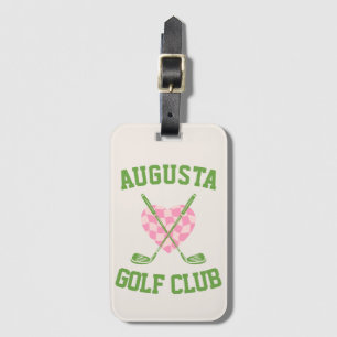 Étiquette À Bagage Tag de sac de club social de golf tendance