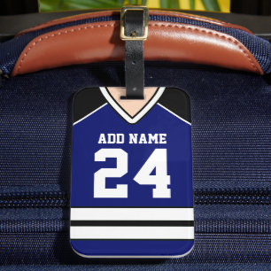 Étiquette À Bagage Tag de sac Hockey Jersey Personnalisé Nom/Numéro