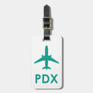Étiquette À Bagage Tapis aéroport PDX   PORTLAND