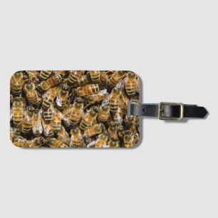 Étiquette À Bagage Tapis d'abeilles