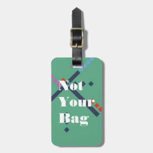 Étiquette À Bagage Tapis d'aéroport de PDX "non votre sac "