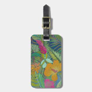 Étiquette À Bagage Tapisserie tropicale II