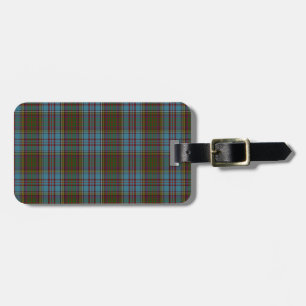Étiquette À Bagage Tartan de famille de clan d'Anderson