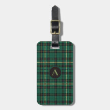 Tartan Vert Monogramme
