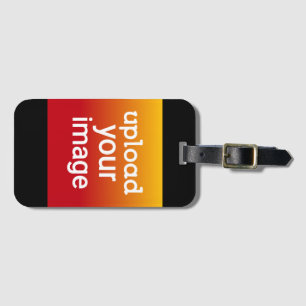 Étiquette À Bagage Téléchargement de photo personnalisé